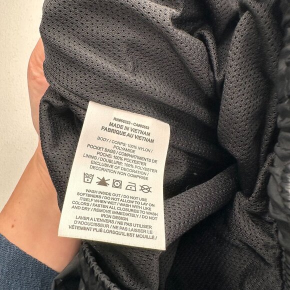 Nike Mens Black Lightweight Jogger Pants Size S Nylon Lined Commuter Pockets - Picture 6 of 11